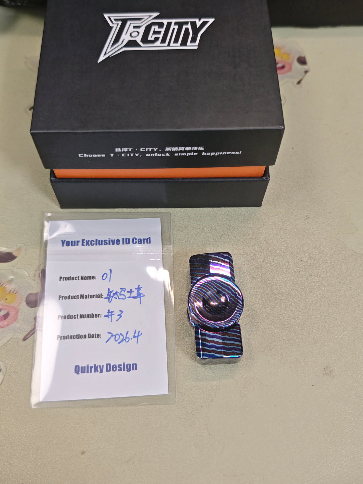 QD01 Titanium Mokuti