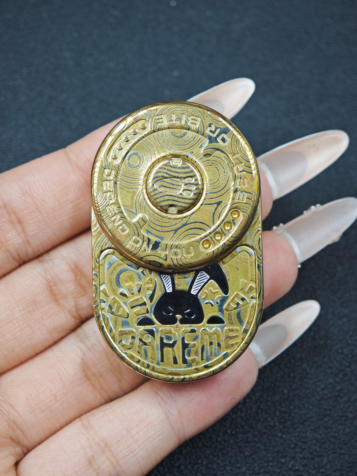MIX Mokume Etched Polished