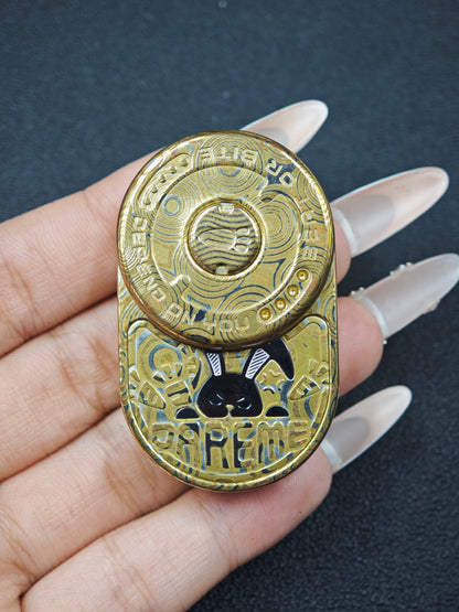 MIX Mokume Etched Polished