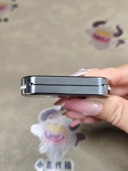 Ming Yin Titanium Color-Anodized Engraved