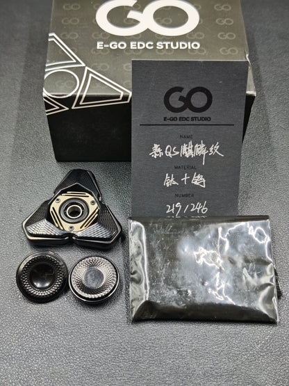 Qs Titanium Engraved
