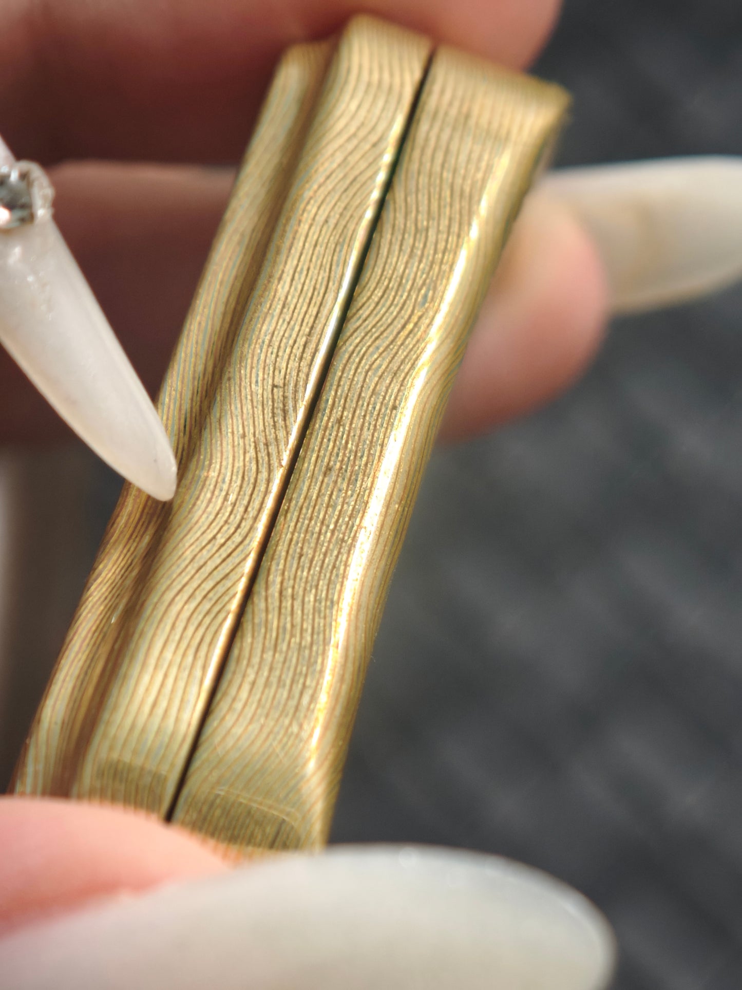 Slider Mokume Copper