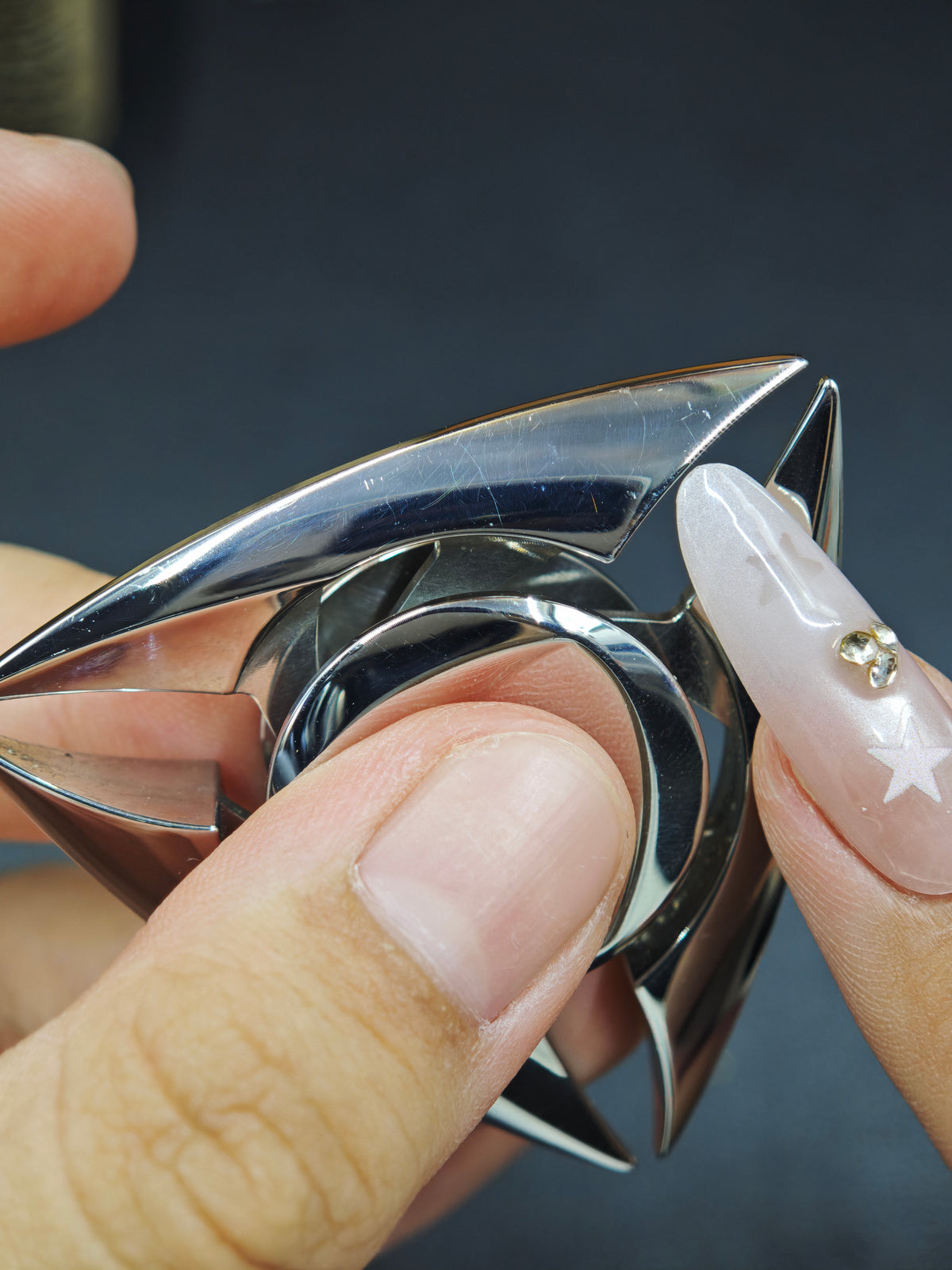 Pinwheel Stainless Steel Polished
