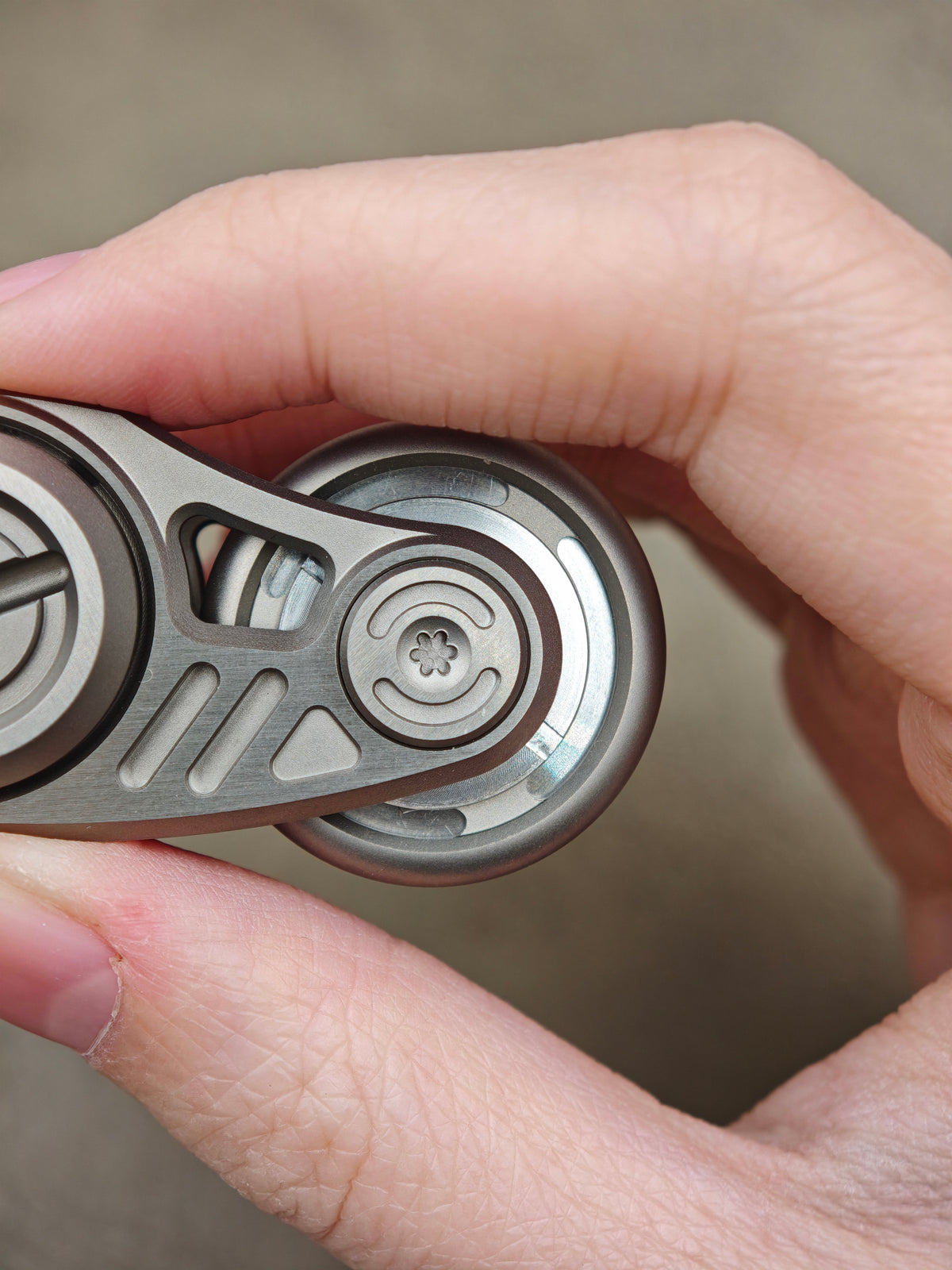Halo Titanium Blasted