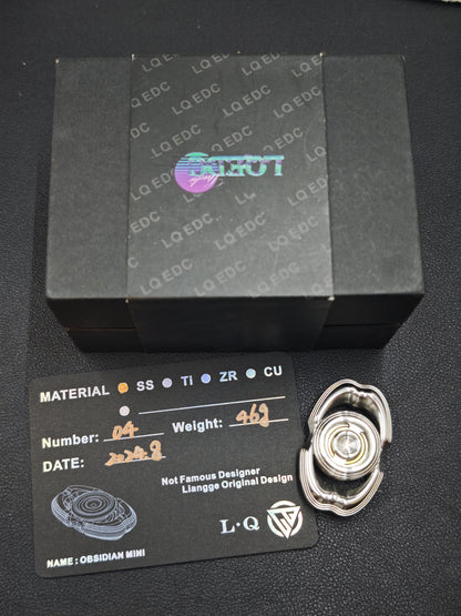 Obsidian Crystalized Stainless Steel