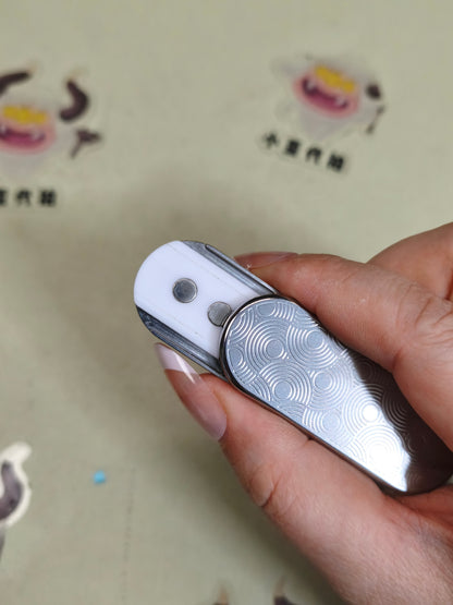 Ming Yin Titanium Engraved