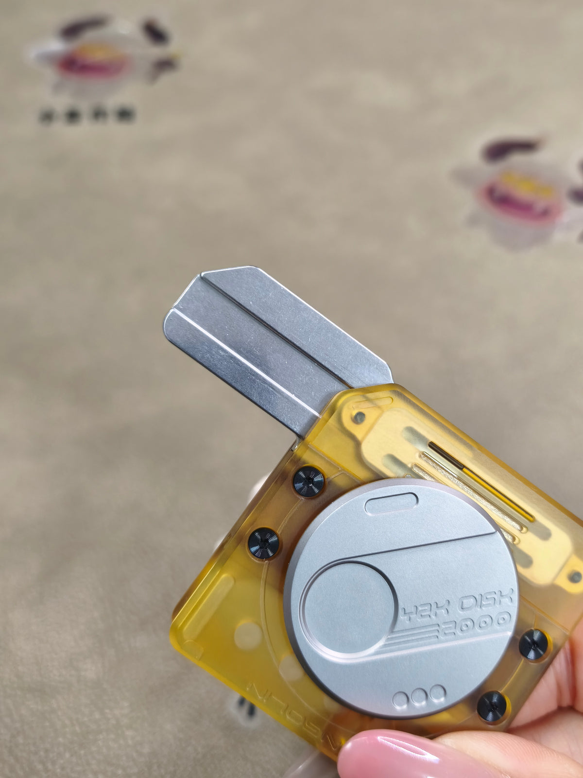 Millennium Y2K Disk Stainless Steel