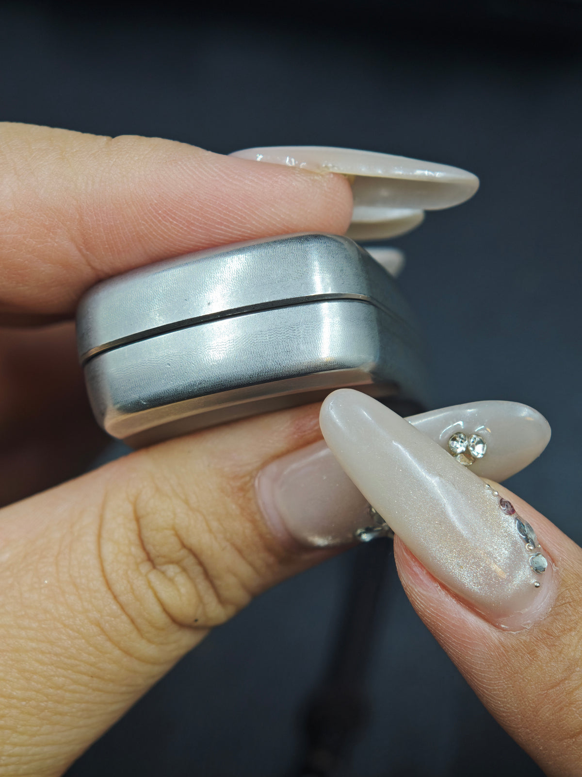 Ripple Tuning Fork Stainless Steel Stonewashed