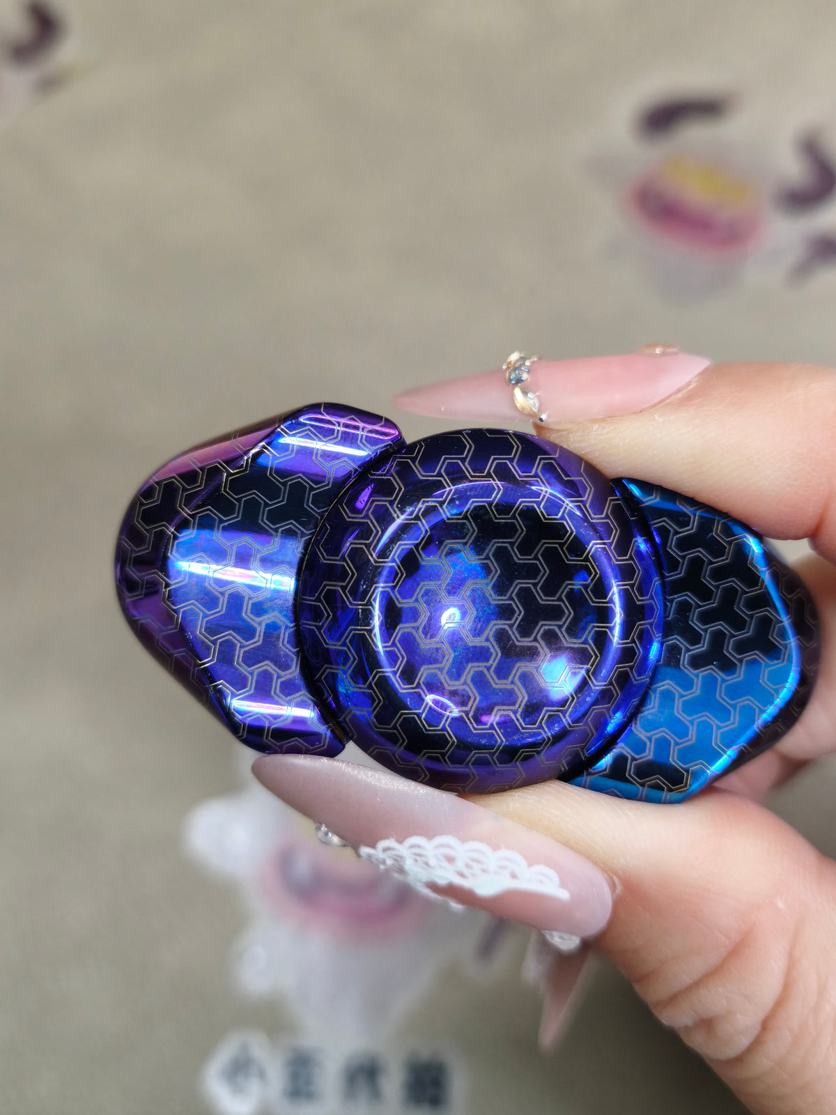 Feather Titanium Color-Anodized