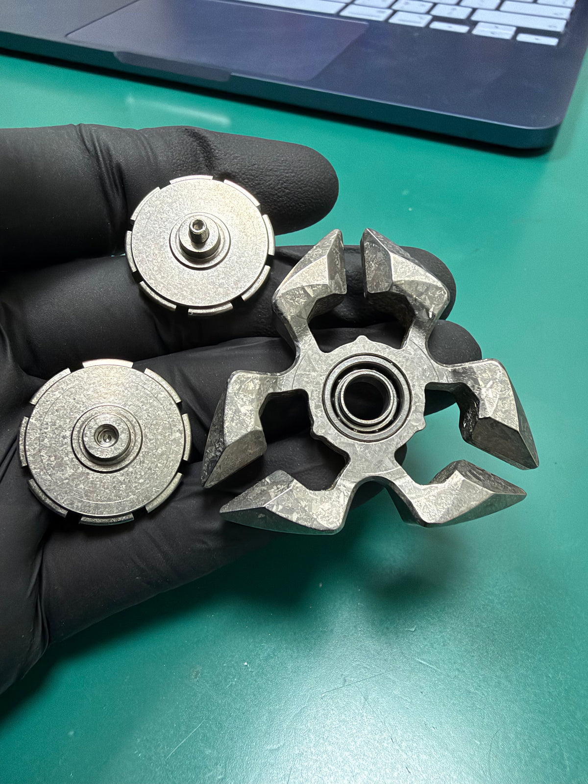 Scorpio Bearing Cap Crystallized Titanium