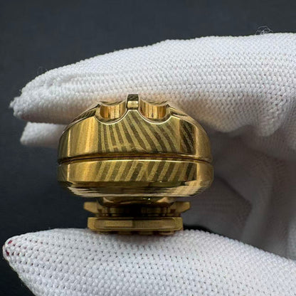 Cyber Jiaotu Damasteel Gold Plated