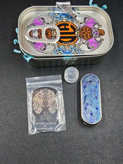 Ming Yin Titanium Engraved