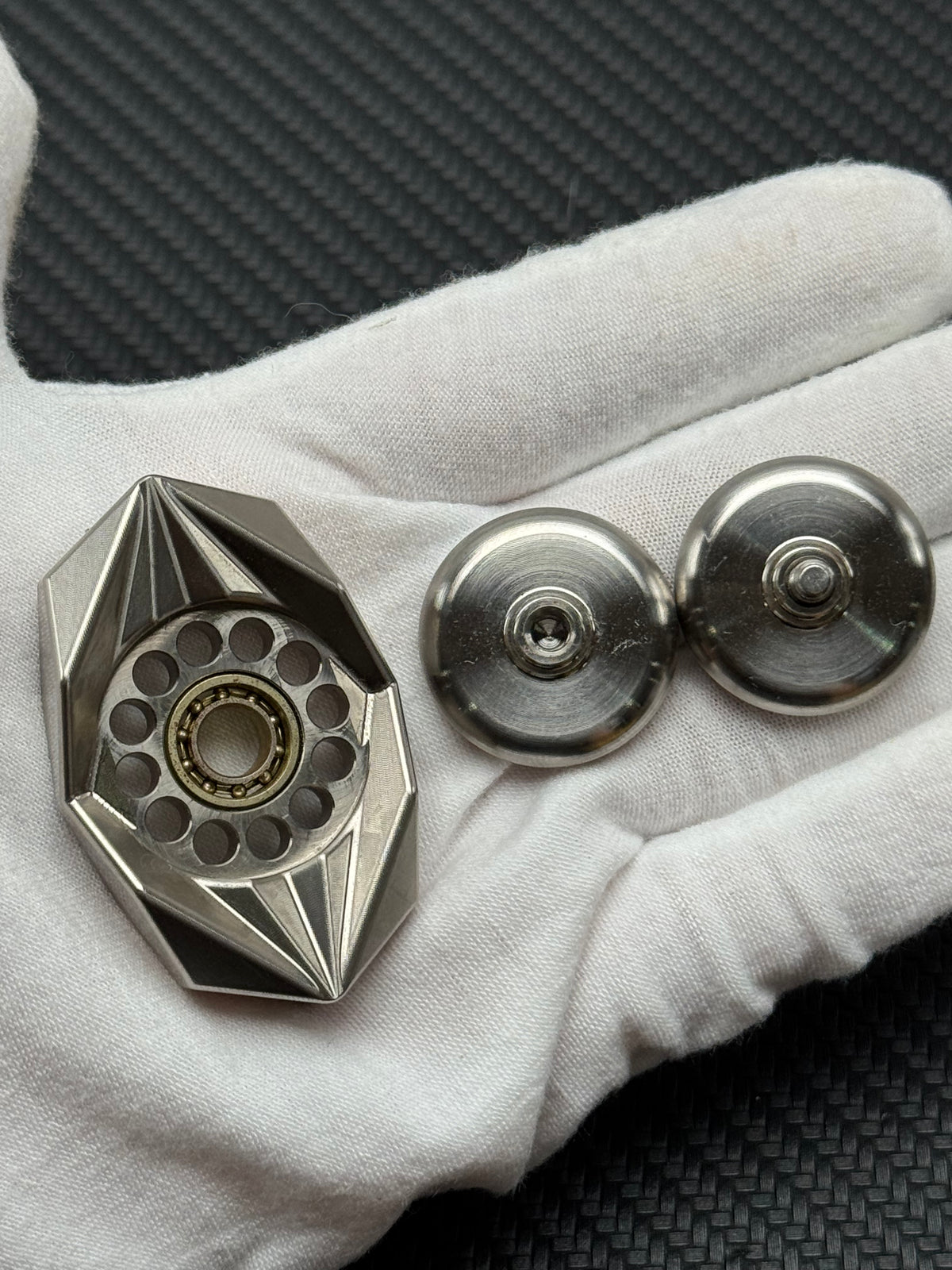 Folding Blade Folding Titanium Machine Finished