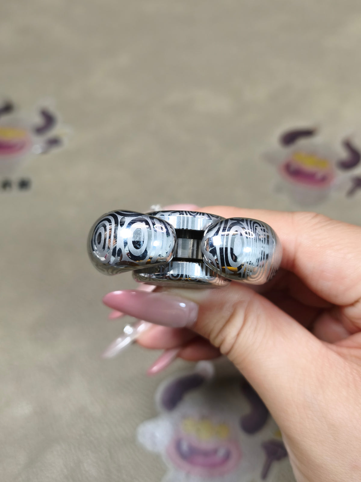 sandan Damasteel Etched