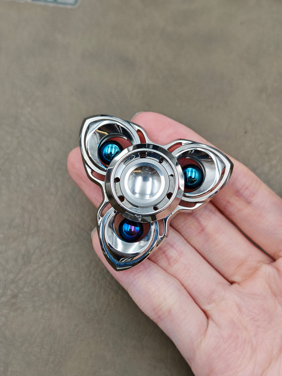 Twin Plume Stainless Steel Polished
