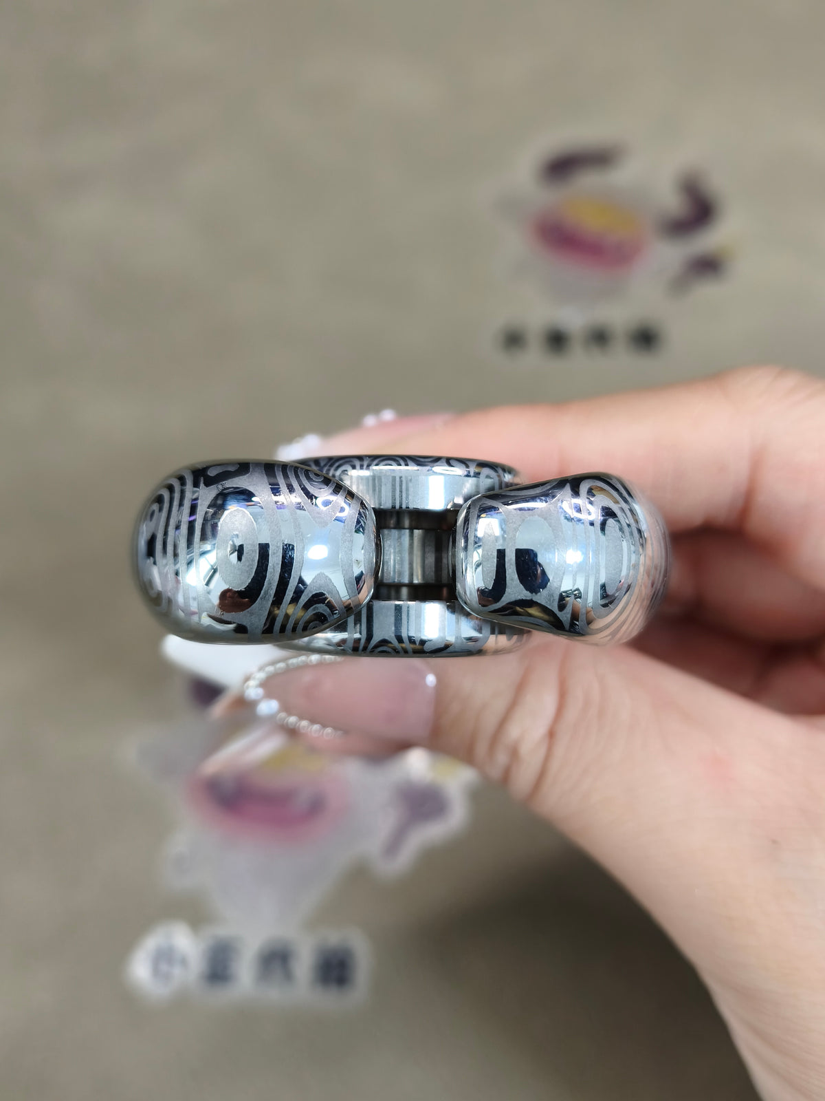 sandan Damasteel Etched