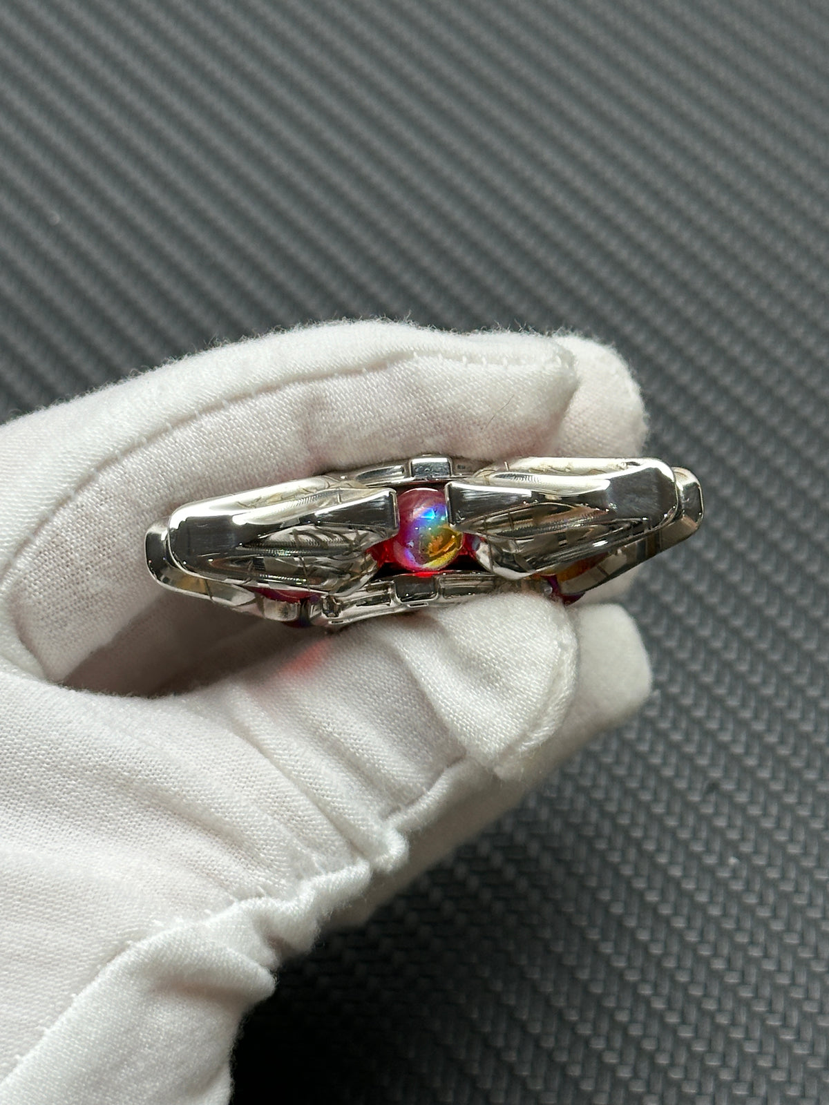 Sandblasted Medusa 2.0 Stainless Steel Polished