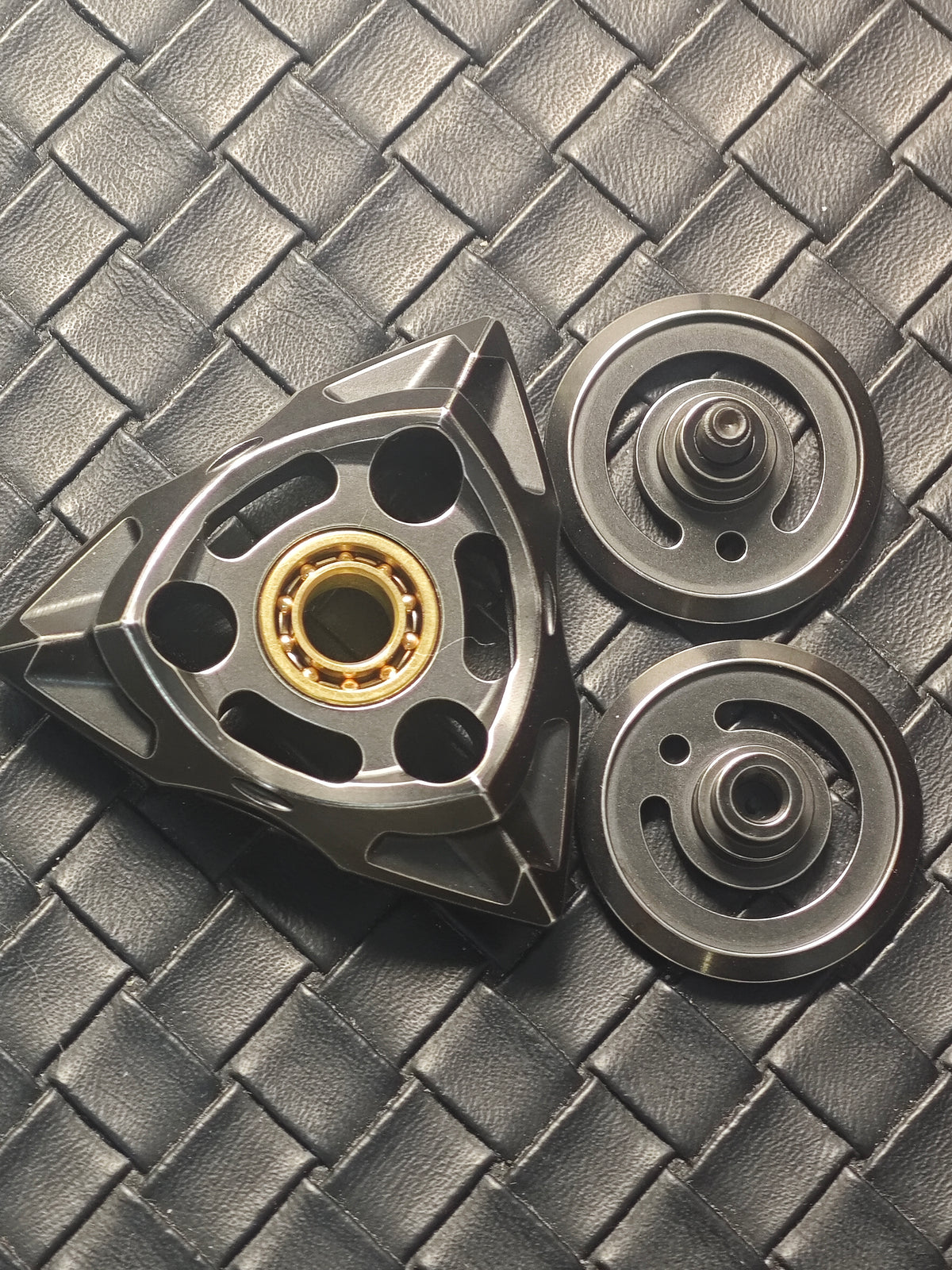 Rift Phase Stainless Steel PVD Coated Distressed