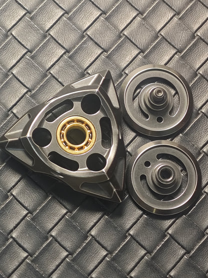 Rift Phase Stainless Steel PVD Coated Distressed