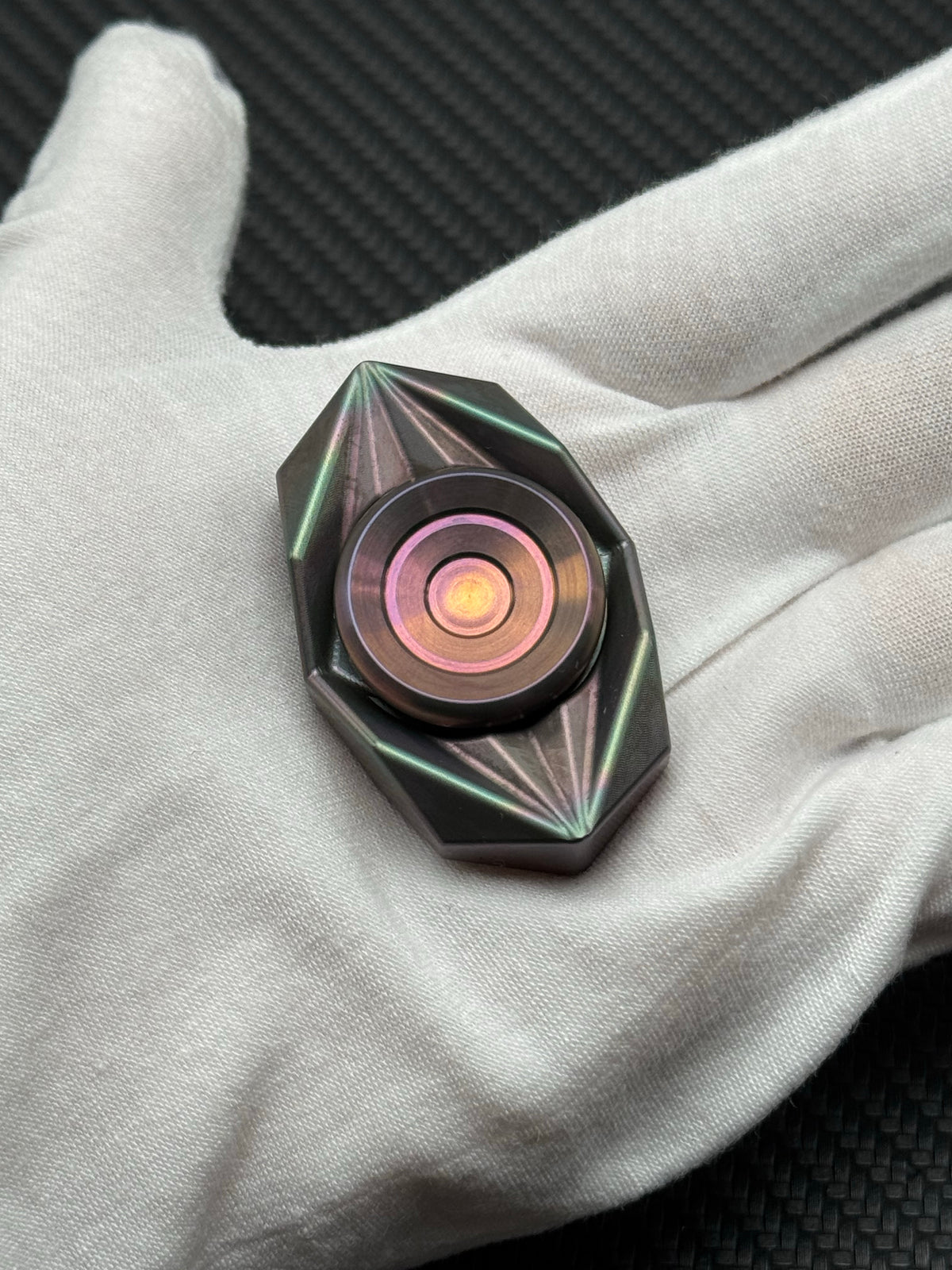 Folding Blade Folding Zirconium Machine Finished Oil Slick