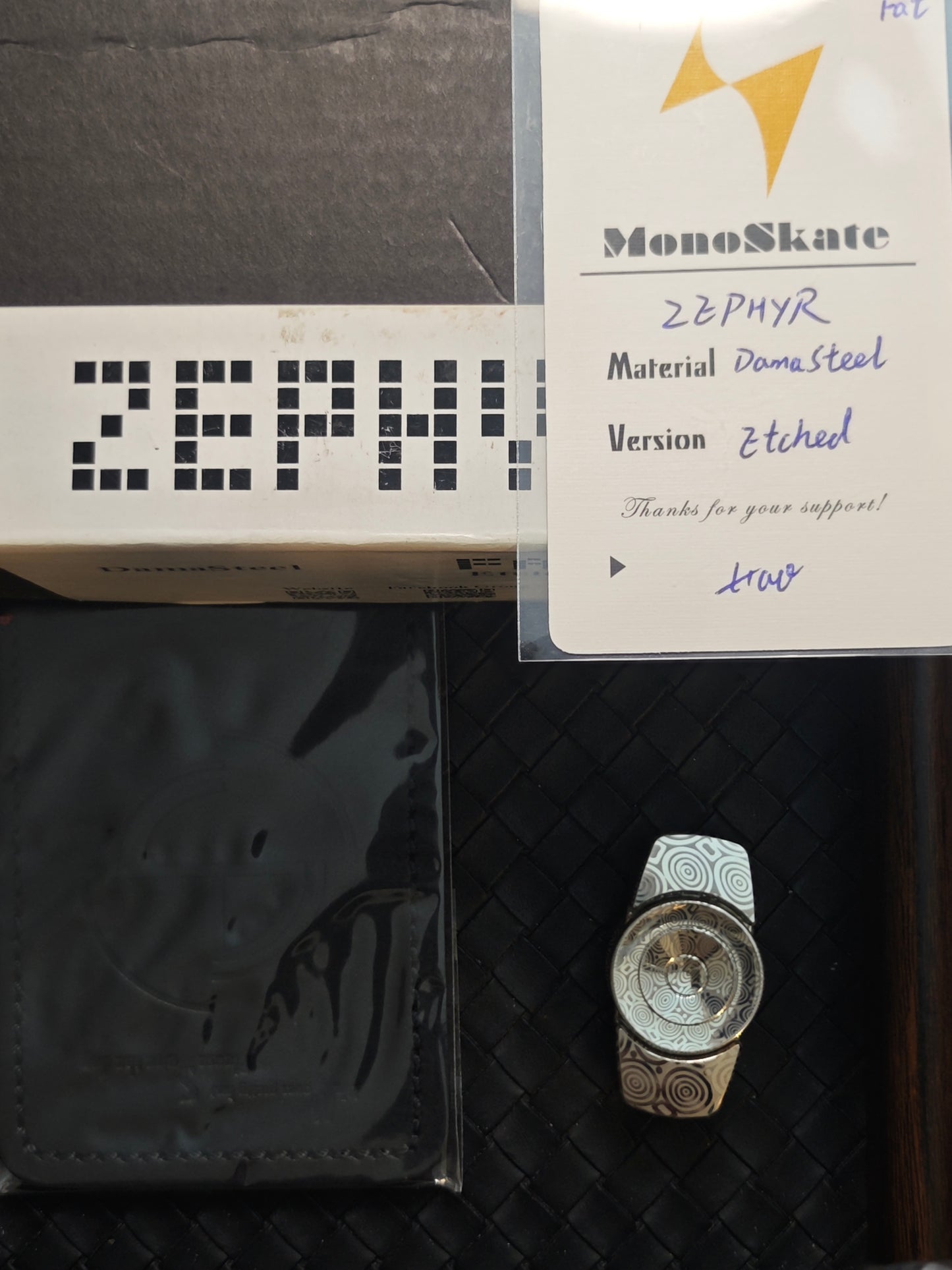 Monoskate Erpang Stainless Steel Etched