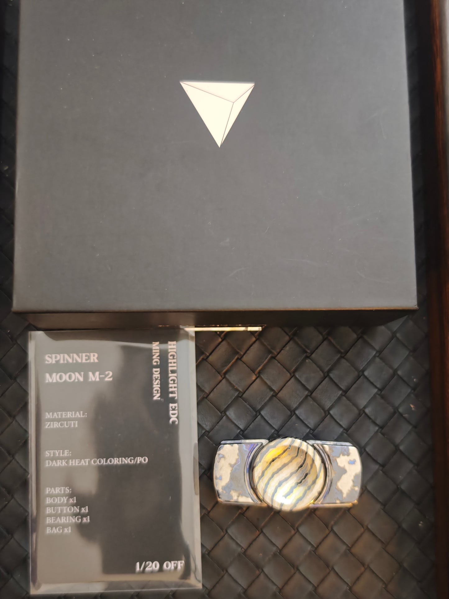 HighLight edc Moon-M2 moon Zircuti