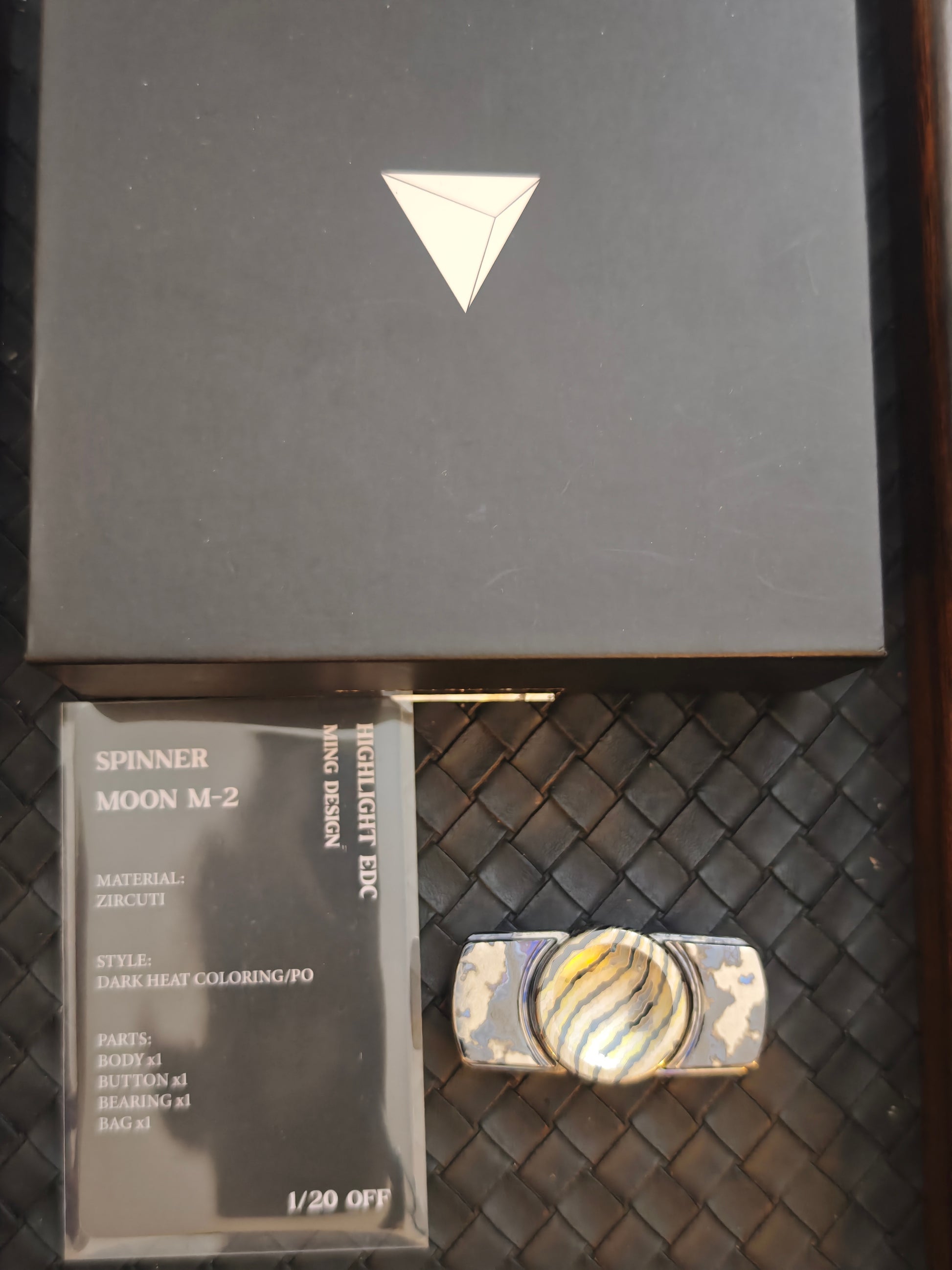 HighLight edc Moon-M2 moon Zircuti