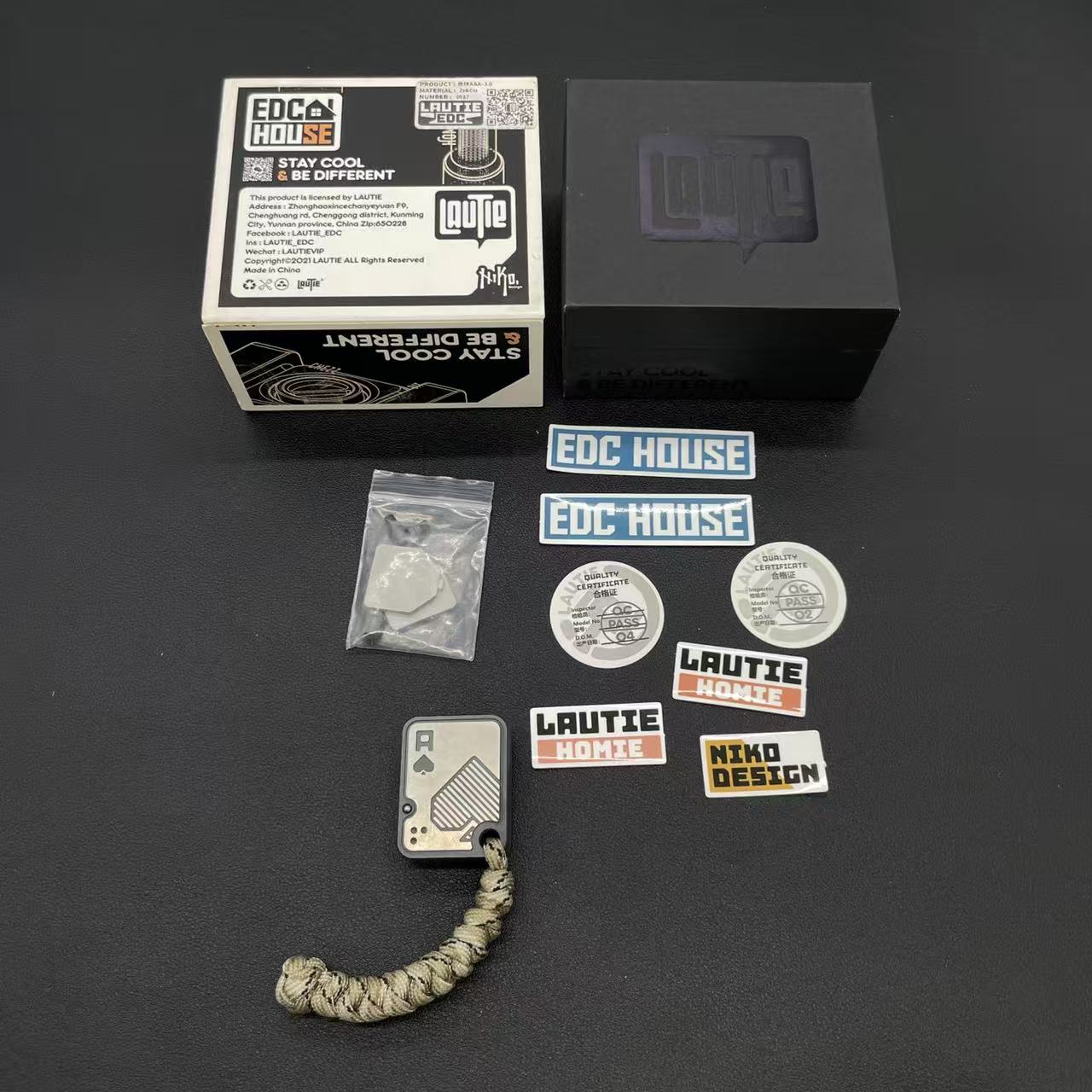 AAA Push Card Aluminum