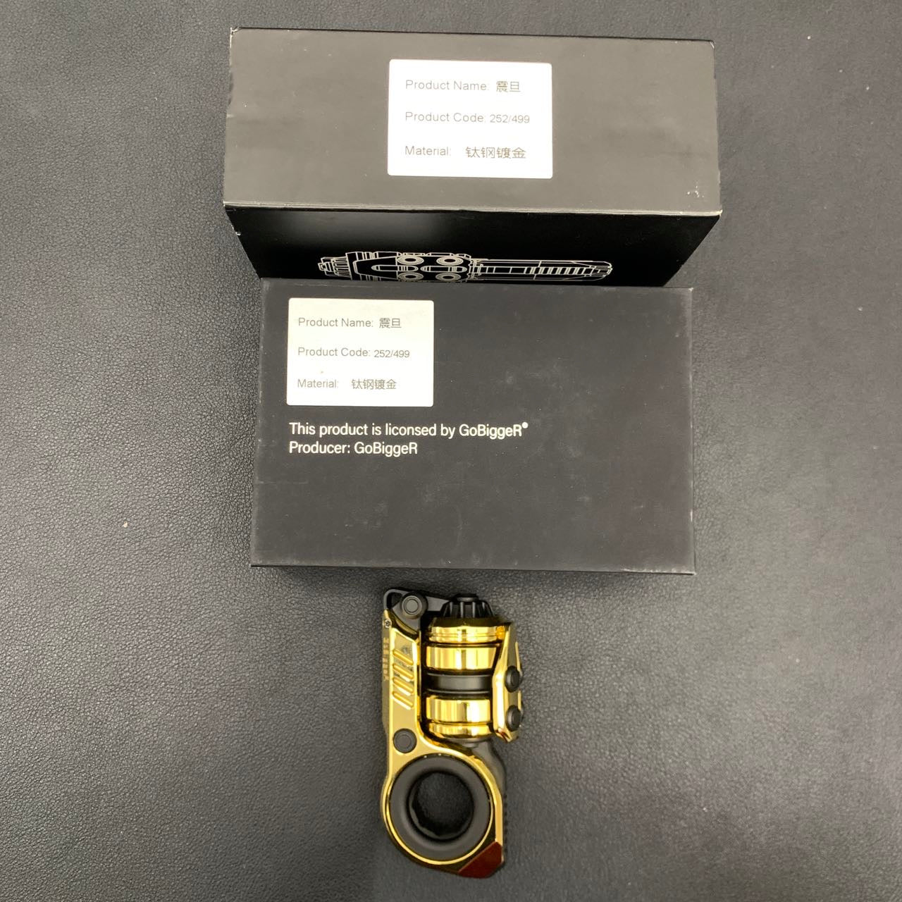Sinian Titanium Gold Plated