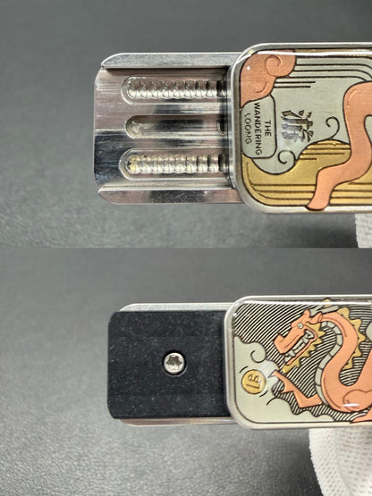 The Wandering Dragon Copper Resin-Sealed