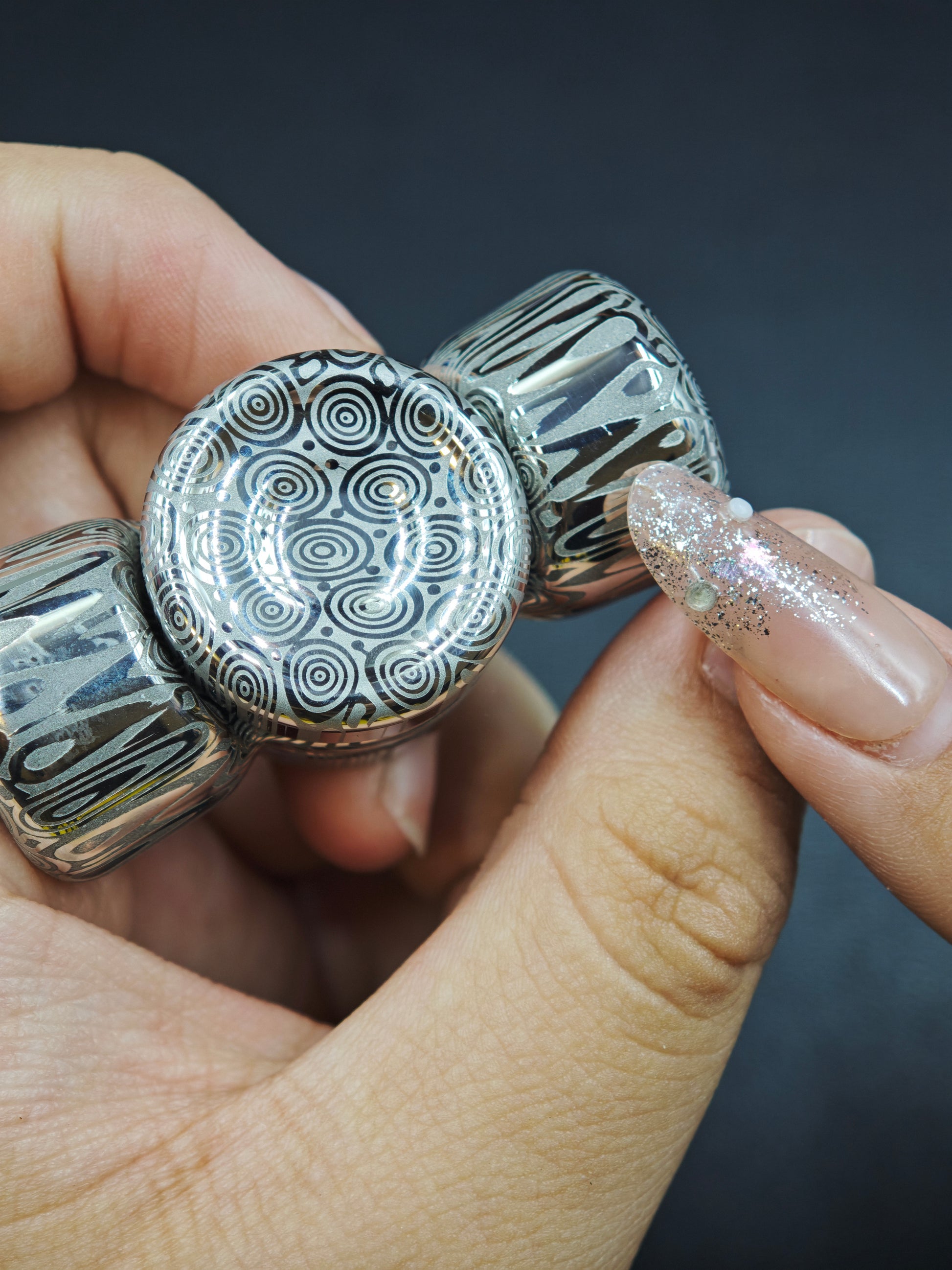 Spin Stainless Steel Titanium