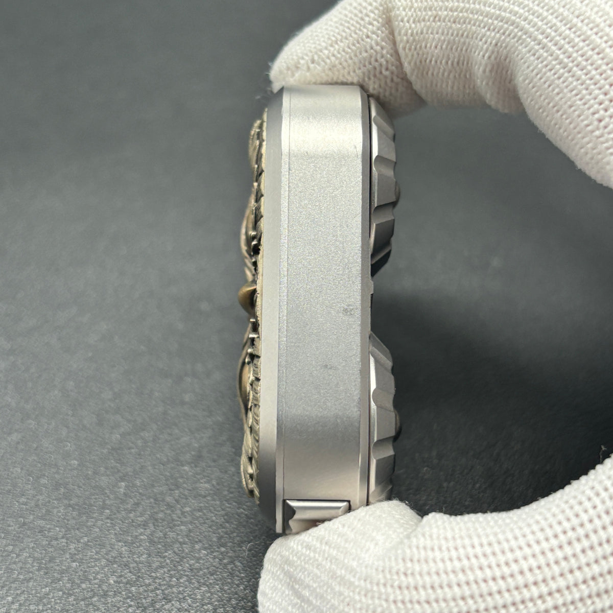 Owl Stainless Steel Engraved