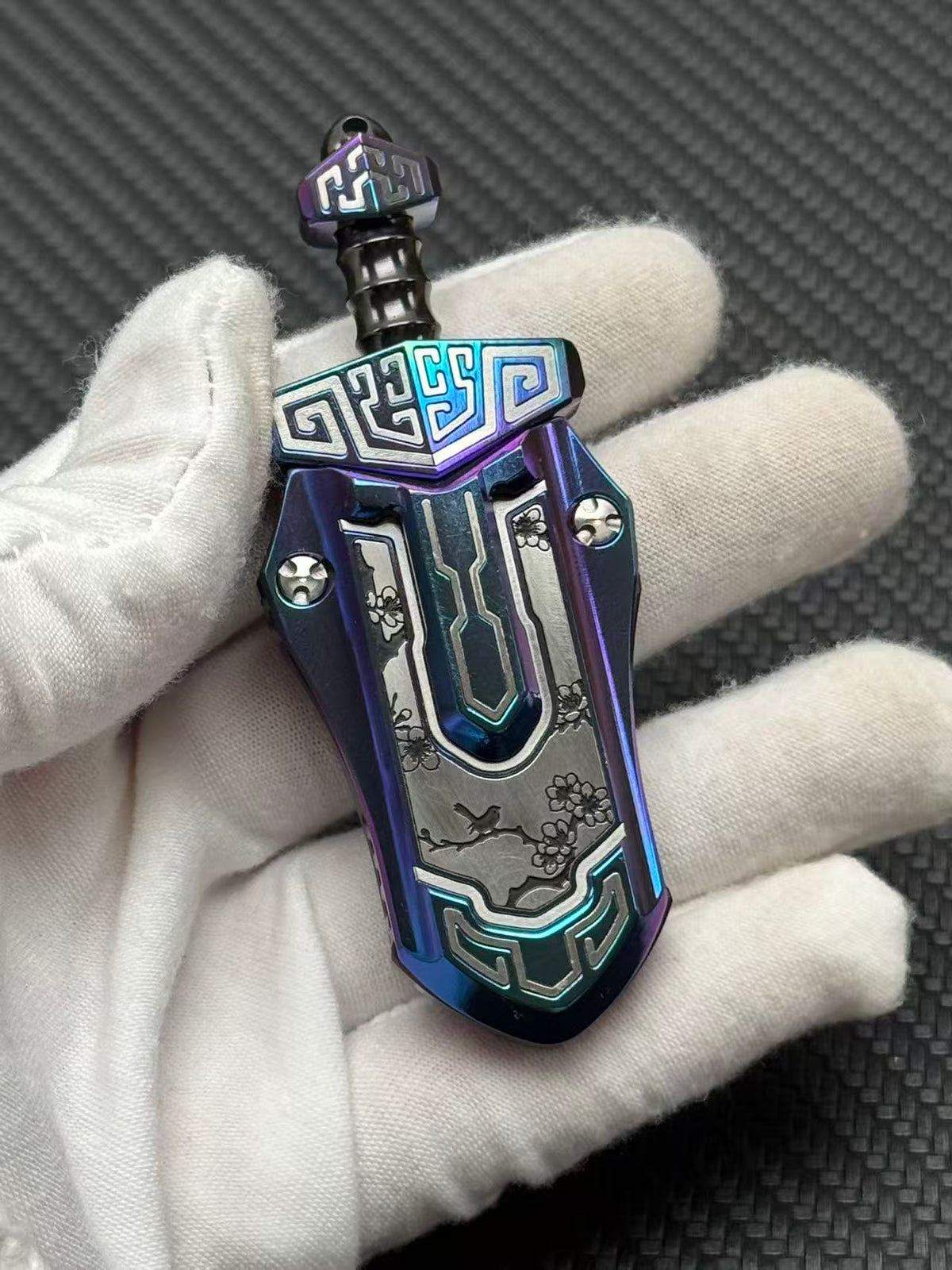 Taia Sword Zirconium Oil Slick