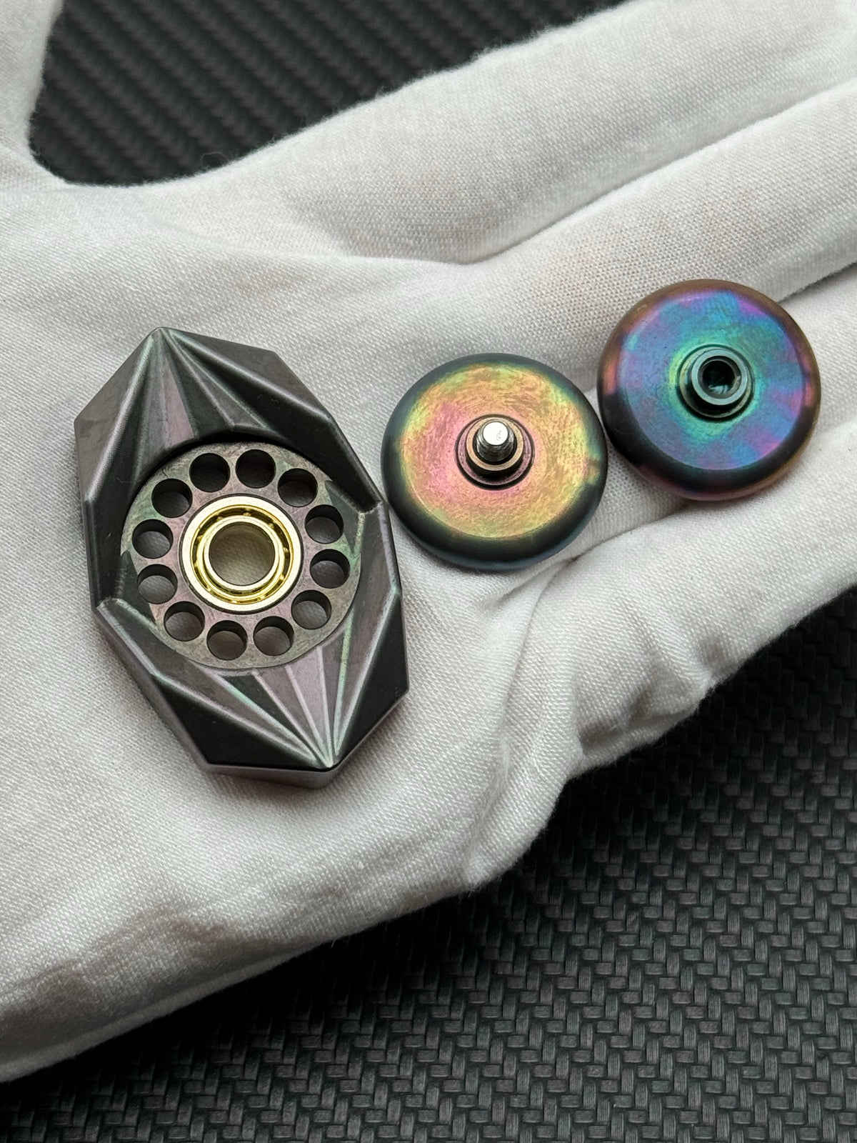 Folding Blade Folding Zirconium Machine Finished Oil Slick