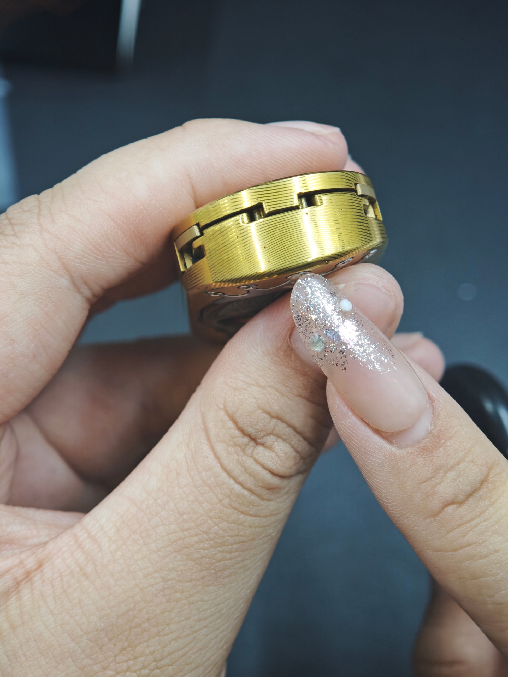 David's Star Damasteel Copper Brass