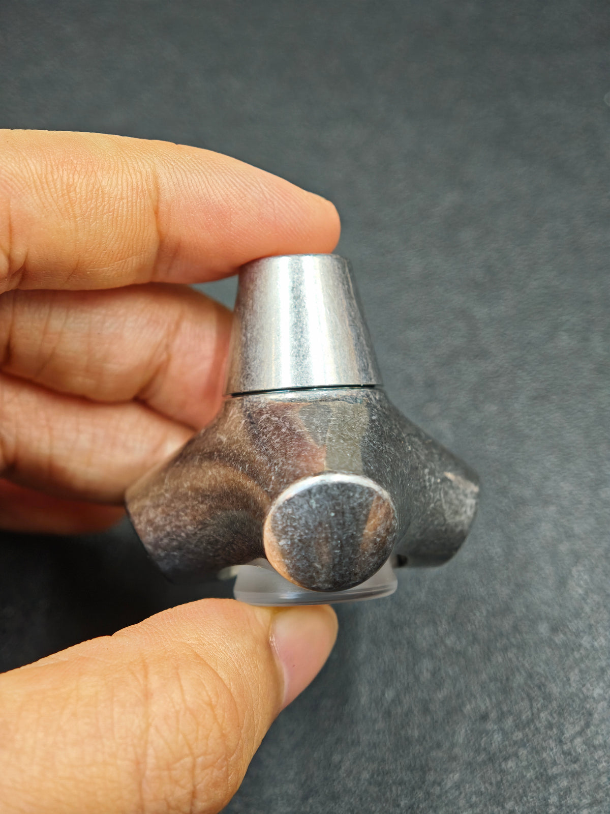 Wave Stainless Steel Stonewashed