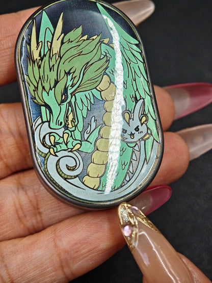 Dragon Rhythm Titanium Resin-Sealed