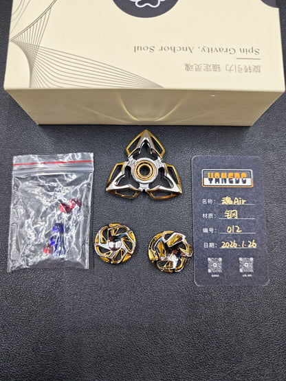 Twin Soul Air Stainless Steel Gold Plated
