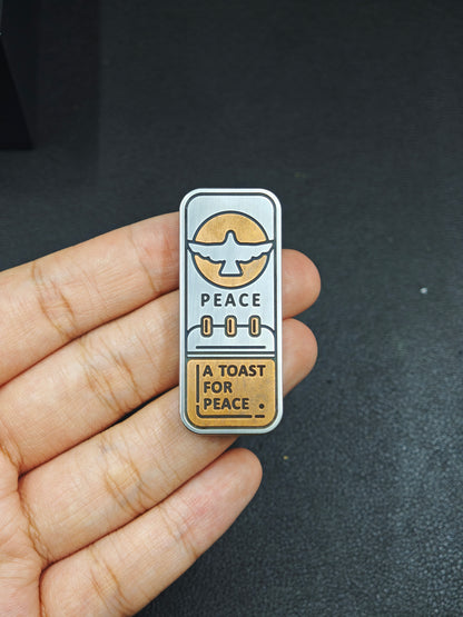 Peace Copper Stainless Steel
