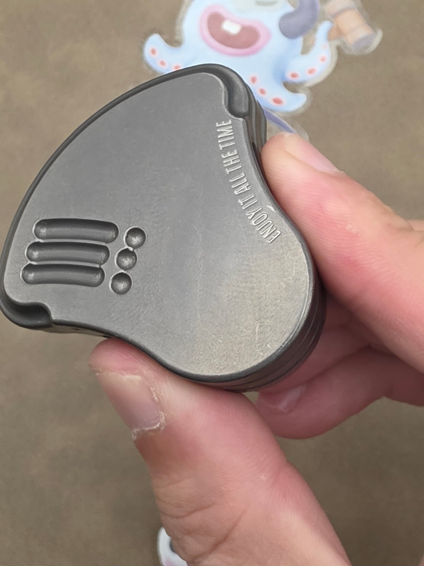 Balled Shell Stainless Steel PVD Coated Stonewashed