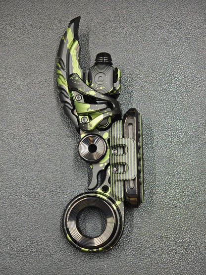EXOSKELETON G10 Green Black Bone Core Stainless Steel