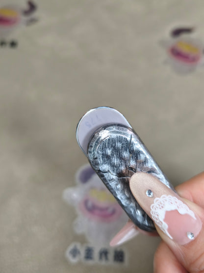 Top B Stainless Steel Stone Textured Engraved