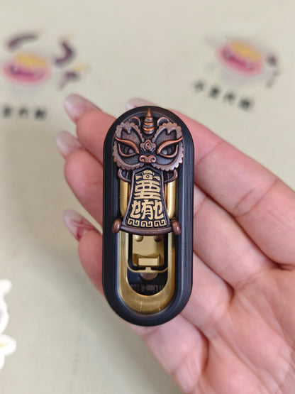 Popping Titanium PVD Coated Blasted
