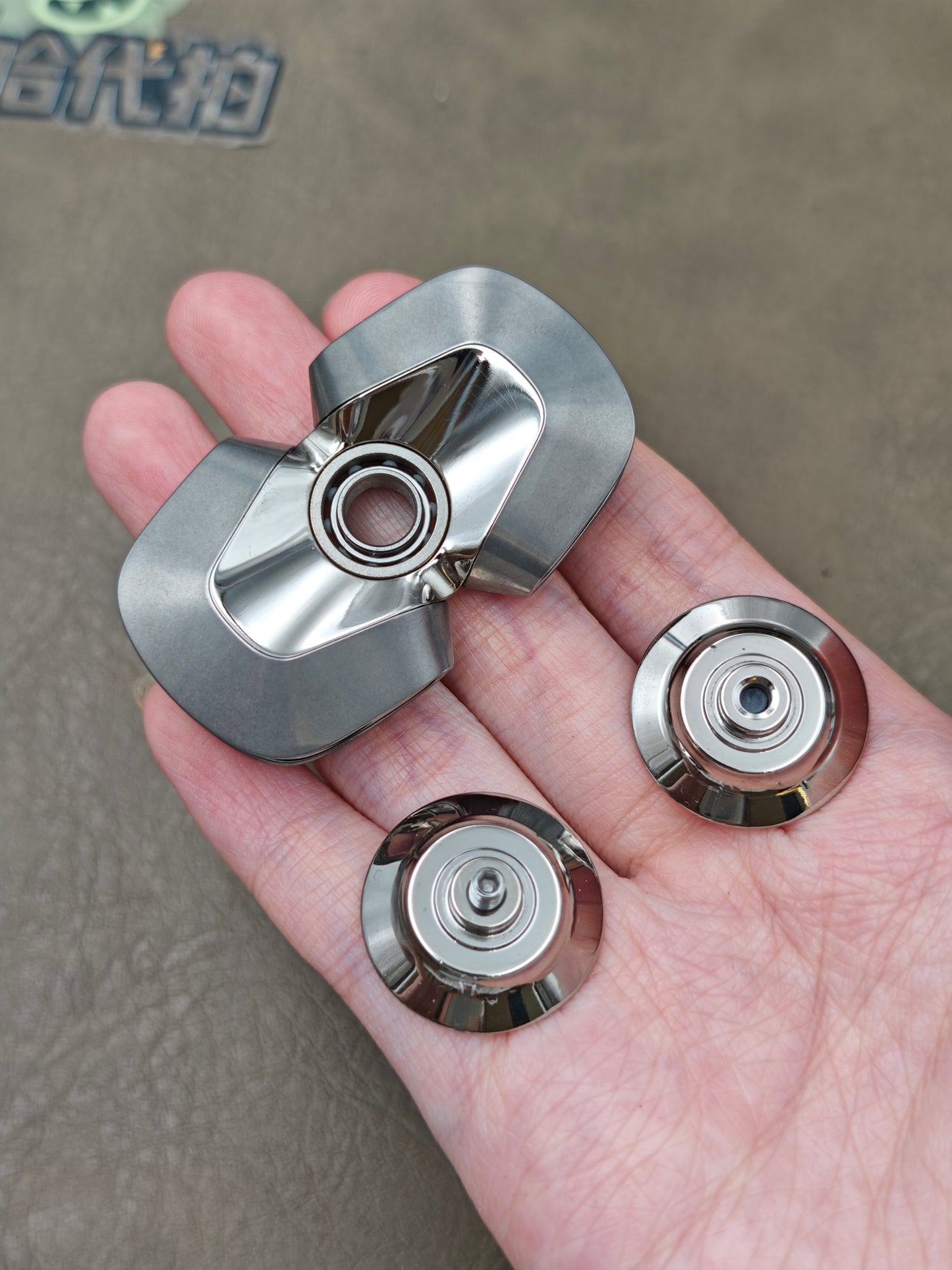 Lentic Stainless Steel Titanium