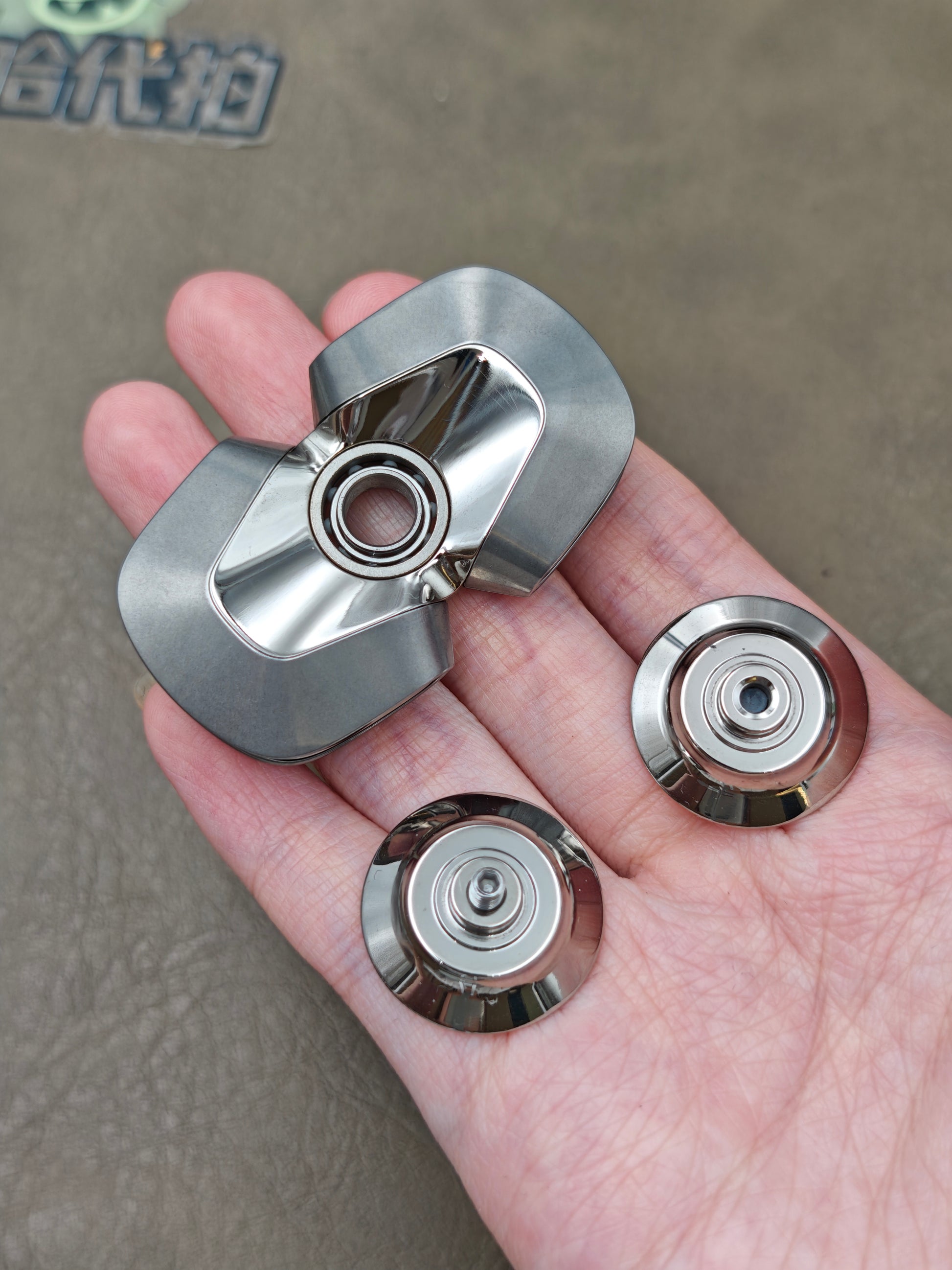 Lentic Stainless Steel Titanium