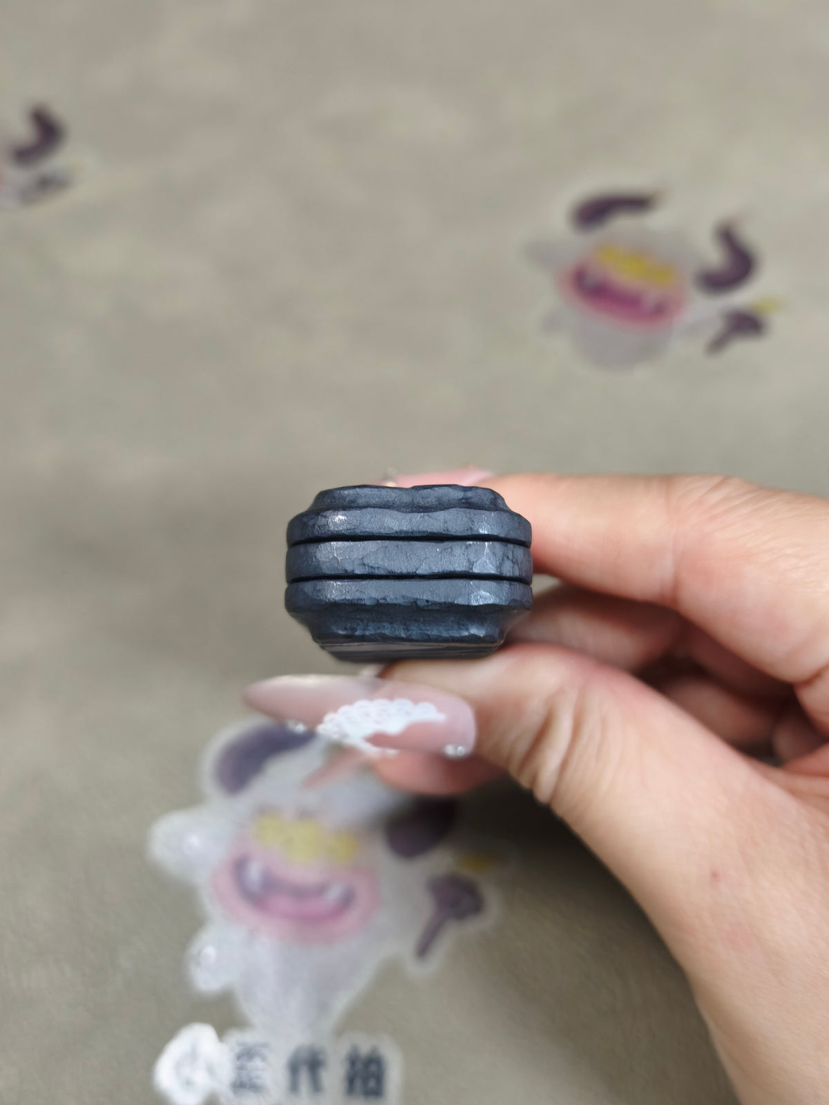 Lucky Candy Zirconium Stone Textured