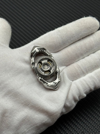 Thorns And Fog Damasteel Etched Polished