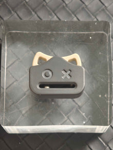 Demon Ji Emoji Pendant Zirconium Stonewashed