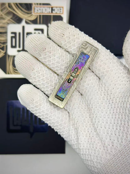 Frog Zirconium Engraved