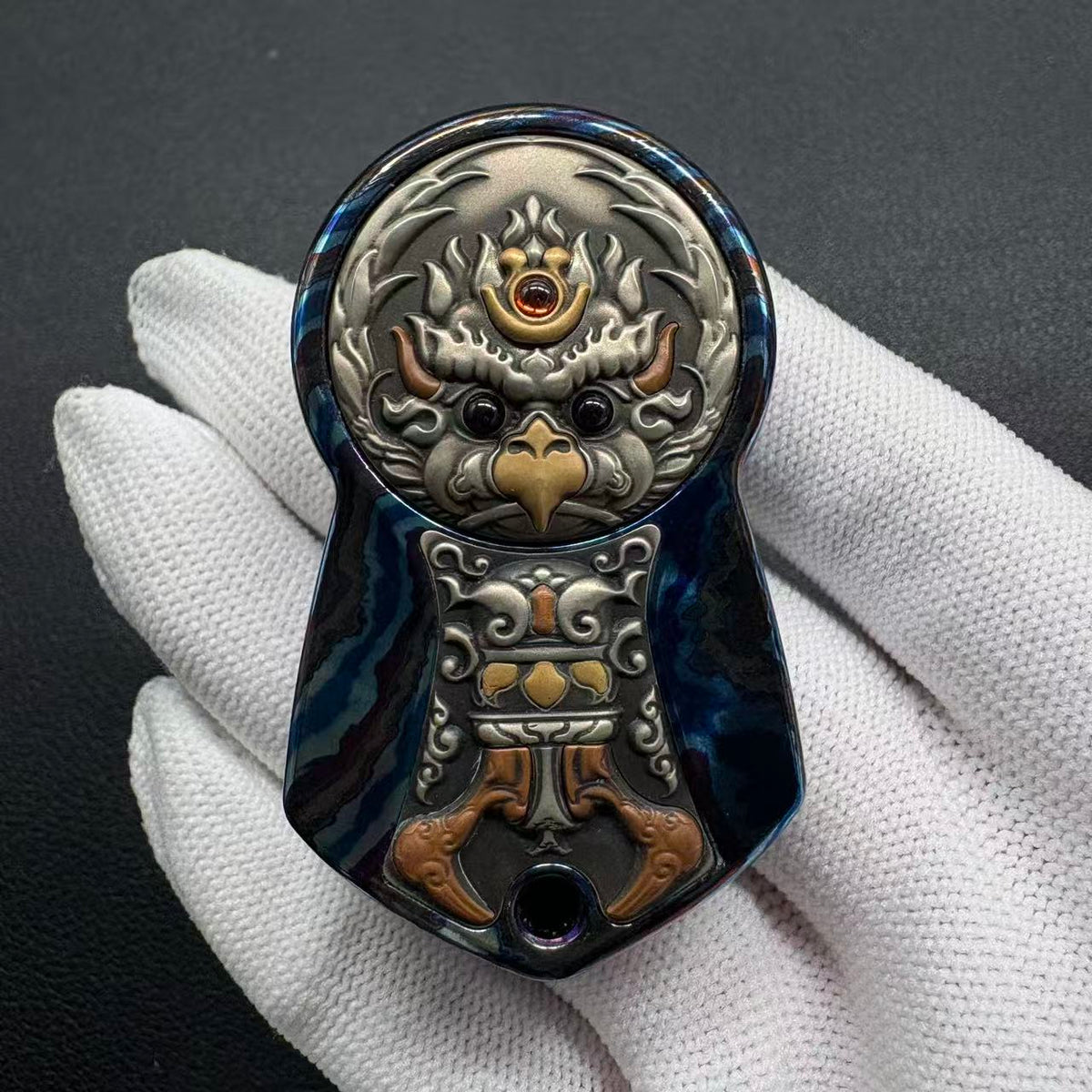 Demon Subduing Toga Tangcao Pattern Zircuti